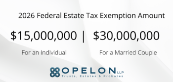 Federal Estate Tax Exemption Amount