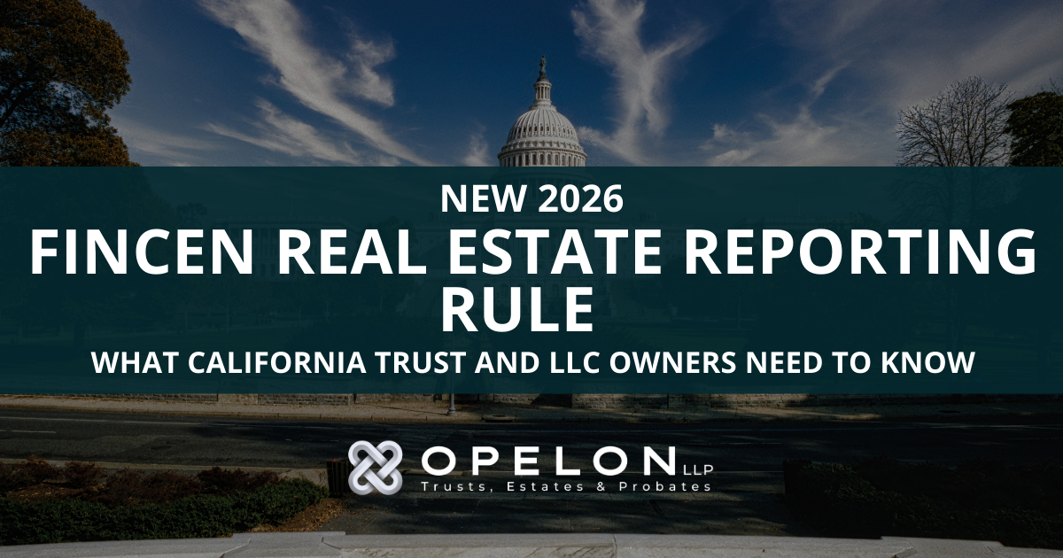 New FinCEN Real Estate Reporting Rule 2026 Blog Post Cover Image with a picture of a government building.,