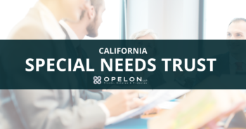 California Special Needs Trust Hero Blog Post Banner Opelon LLP